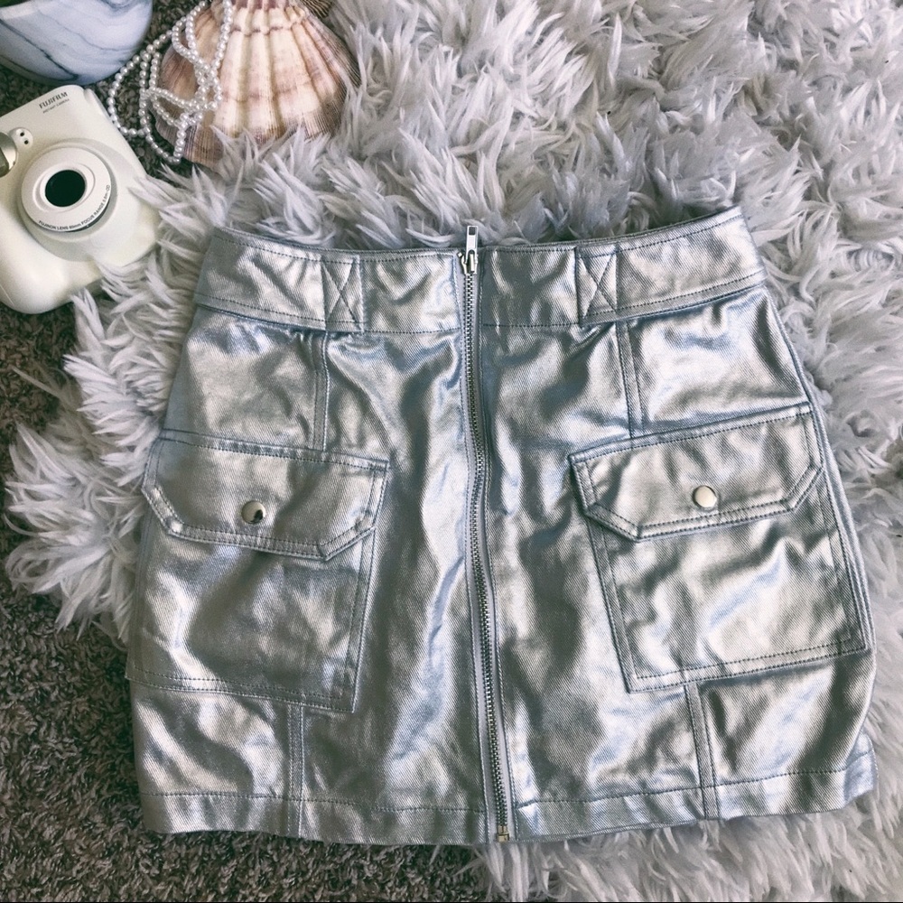 Metallic Skirt